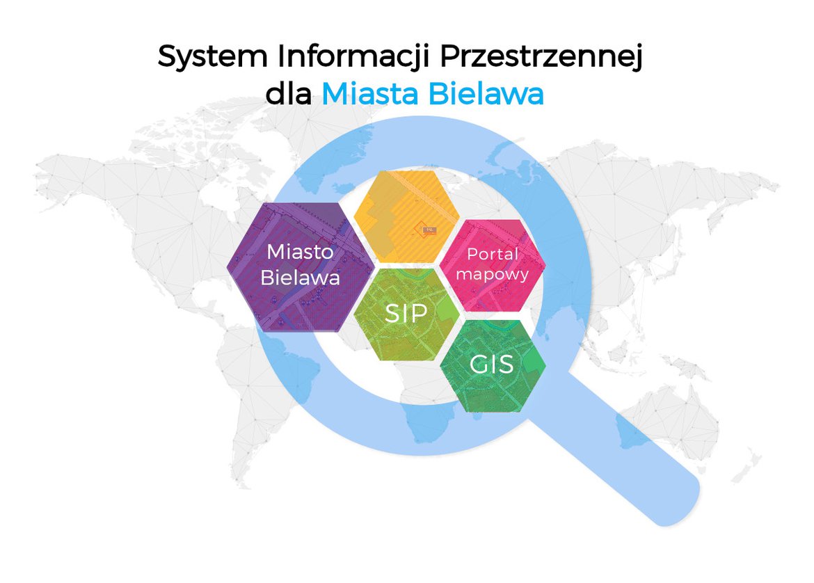 System Informacji Przestrzennej dla Urzędu Miasta Bielawa